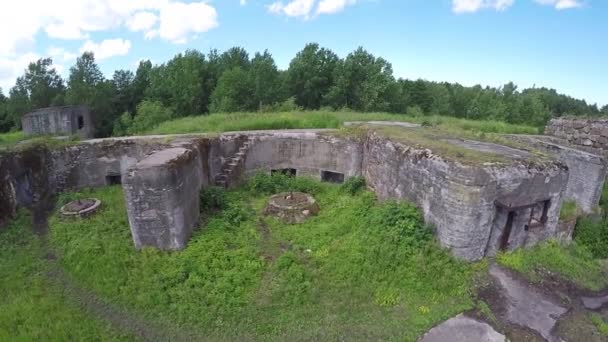 Fortifications Fort Rif Built Century — Stock Video