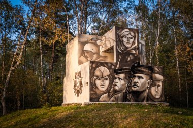 Lomonosov bölgesi. Fort Grey at Rangefinder gözlem noktası.