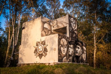 Lomonosov bölgesi. Fort Grey at Rangefinder gözlem noktası.