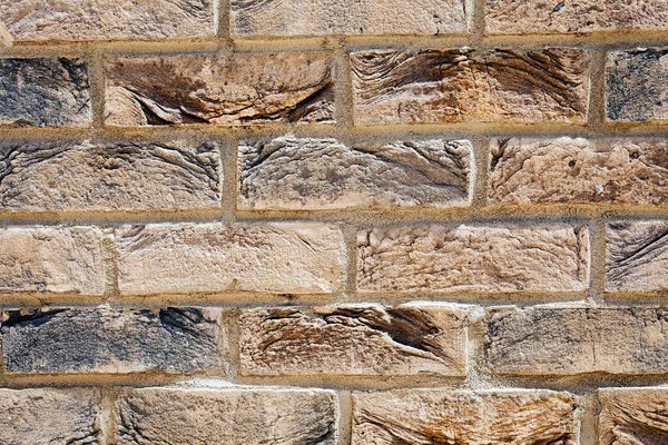 Parlak tuğla duvara odaklan