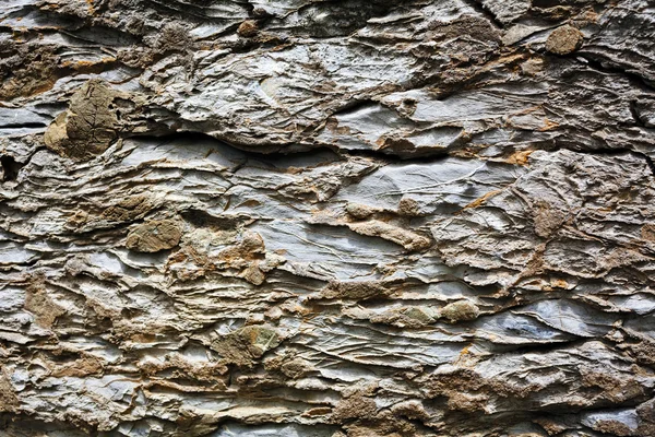 Abstract Part Destroyed Stone Walll Note Shallow Depth Field — ストック写真