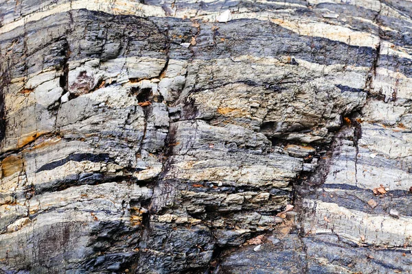 Çapraz kesitli taş duvar, derin alan derinliğine dikkat edin.