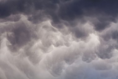 bulutlar fırtına, not alan sığ derinliği öncesi