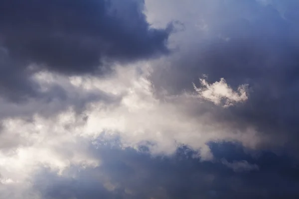 Nubes Antes Tormenta Nota Poca Profundidad Campo — Foto de Stock