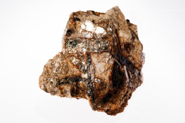 beyaz arkaplanda pegmatit, muscovite ve biotite granit