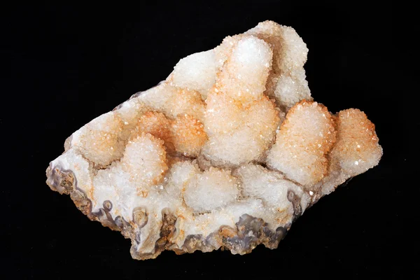 Minerale calcite din grupul de carbonat — Fotografie, imagine de stoc