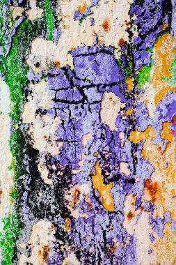 Hasarlı duvarın kalıntıları, yüzeysel alan derinliğine dikkat edin.