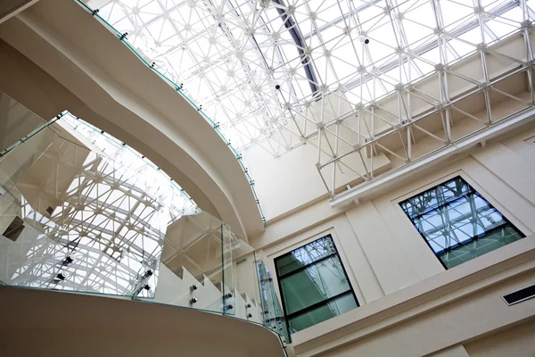 Unusual Interior Shopping Center Note Shallow Depth Field — Stock Photo, Image