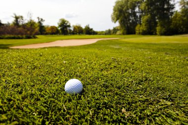 Golf topu çim, Not alan sığ derinliği