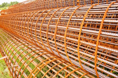 Sütunlar için ağ takviyesi