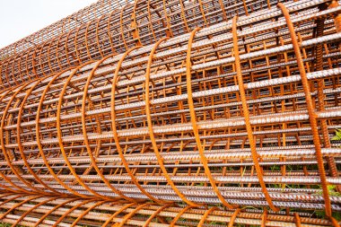 Sütunlar için ağ takviyesi