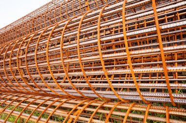 Sütunlar için ağ takviyesi