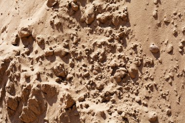 İnşaatta çakıllı daha küçük kum