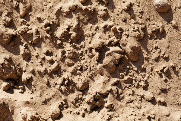 Areia Menor Construção Com Cascalho — Fotografia de Stock