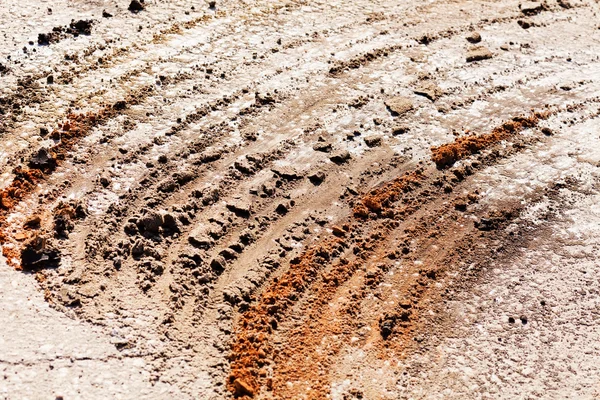 Sand i konstruktion — Stockfoto