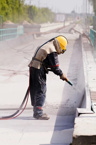 Granallado en la construcción —  Fotos de Stock