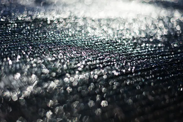 Black Plastic Safety Net Construction Site Note Shallow Depth Field — Stock Photo, Image