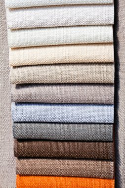 textil için kumaş örnekleri