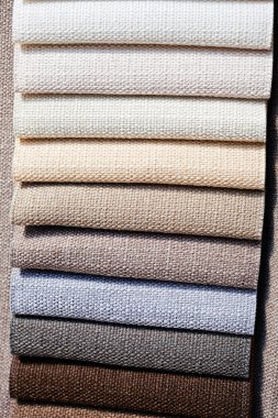 textil için kumaş örnekleri