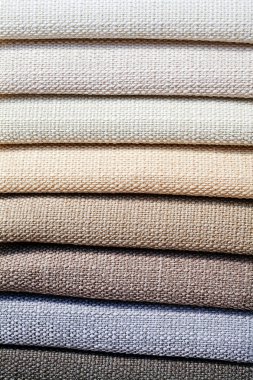 textil için kumaş örnekleri