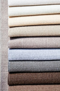 textil için kumaş örnekleri