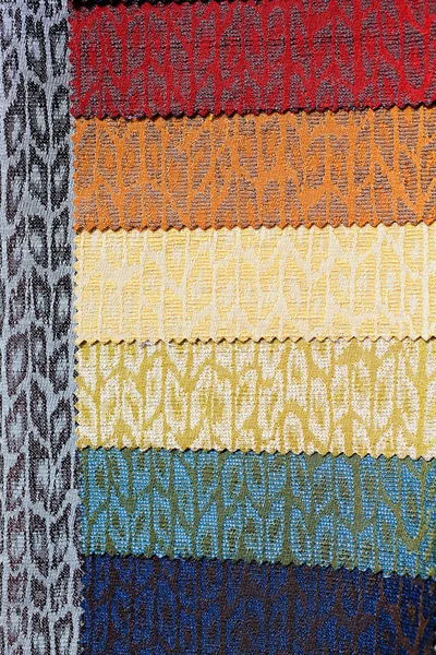 Fabric samples for textil — Stock Photo, Image