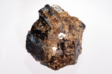 Beyaz arkaplanda safiri