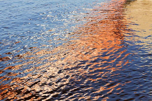 reflections of light on the water surface,for blurred background
