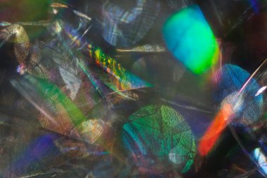 Bulanık arkaplan için sabun köpüklerinden yansıyan ışığın yansıması.