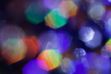 Bulanık arkaplan için sabun köpüklerinden yansıyan ışığın yansıması.