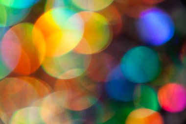 Bulanık arkaplan için sabun köpüklerinden yansıyan ışığın yansıması.