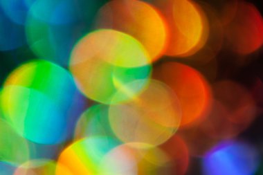 Bulanık arkaplan için daha fazla rengin soyut parlaklığı