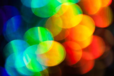 Bulanık arkaplan için sabun köpüklerinden yansıyan ışığın yansıması.