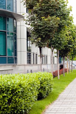 Not alan sığ derinliği, çevre düzenleme, ticari binalar,