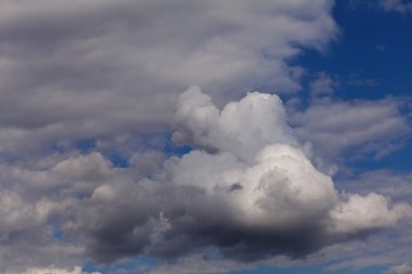 bulutlar, bulutlu gün, not alan sığ derinliği