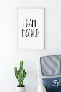Çerçeve mockup, Poster mock-up, ürün örnekler, tuval Mockup, sunu sanat eseri, İskandinav tarzı