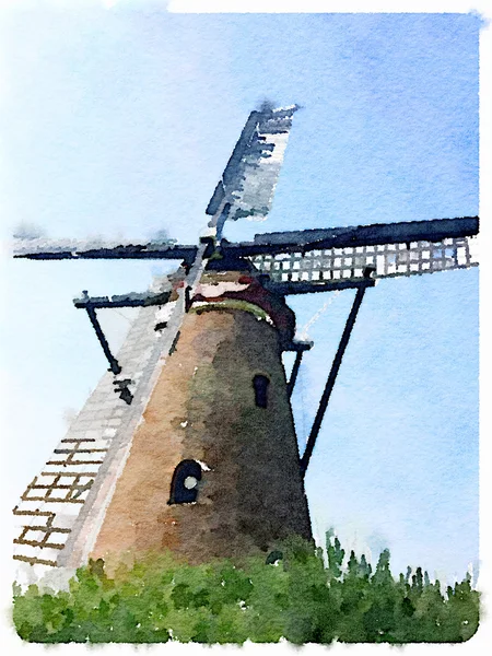 DW Windmill 1 — Stock Photo, Image