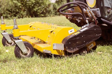 Çim biçme kesme makinesi çim