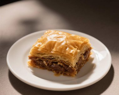 Baklava Pistachio Tatlısı Yakın Doğulu Tatlı Yemek