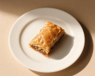 Baklava Pistachio Tatlısı Yakın Doğulu Tatlı Yemek