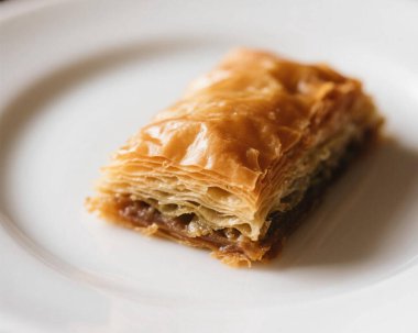 Baklava Pistachio Tatlısı Yakın Doğulu Tatlı Yemek
