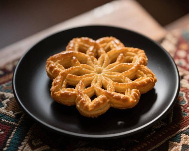 Chebakia Fas Susam Bal Pastası Geleneksel Ramazan Tatlısı Fotoğrafçılık