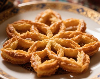 Chebakia Fas Susam Bal Pastası Geleneksel Ramazan Tatlısı Fotoğrafçılık