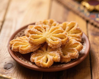 Chebakia Fas Susam Bal Pastası Geleneksel Ramazan Tatlısı Fotoğrafçılık