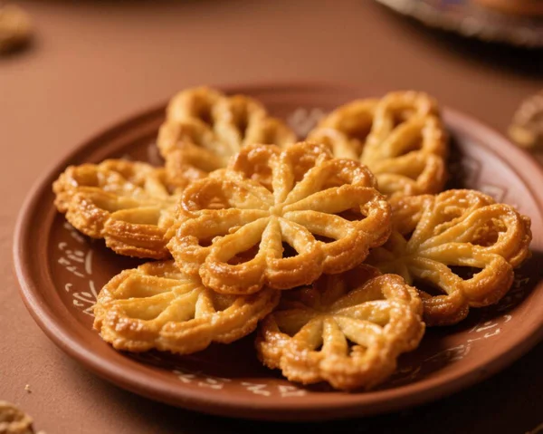 Chebakia Fas Susam Bal Pastası Geleneksel Ramazan Tatlısı Fotoğrafçılık