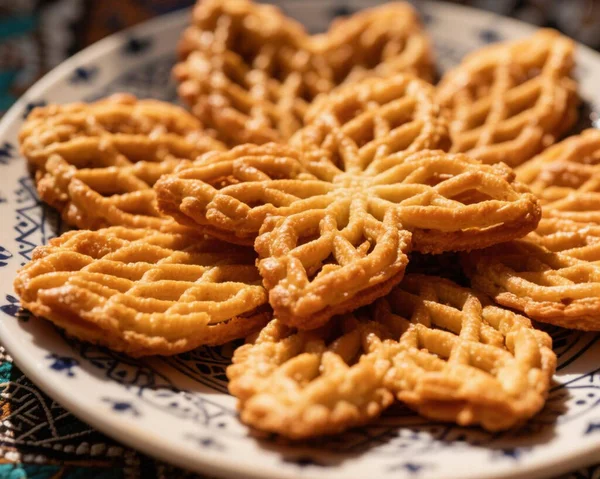 Chebakia Fas Susam Bal Pastası Geleneksel Ramazan Tatlısı Fotoğrafçılık