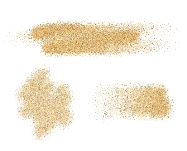 Kum üzerinde izole beyaz arka plan lekeleri.