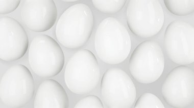 Vektör seramik Paskalya tavşanı seti. Paskalya Günü için dekoratif gerçekçi nesne.