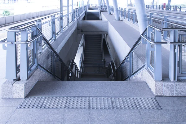 Modern Stair goes down. — Stock Photo, Image