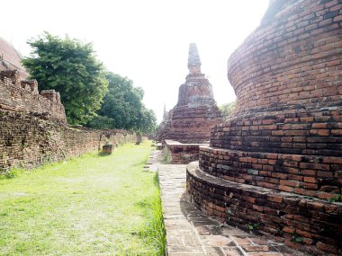 Antik pagoda Tayland.